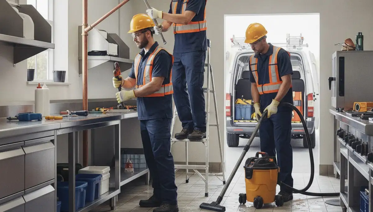 Emergency plumber serving Milwaukee, WI for burst pipes, drain backups, and water heater repairs