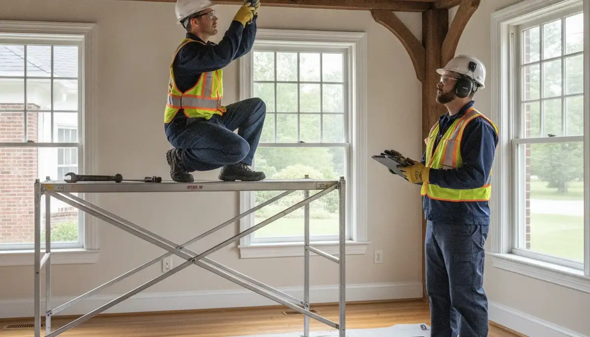 Milwaukee, WI plumber repairing a pipe for a plumbing service call