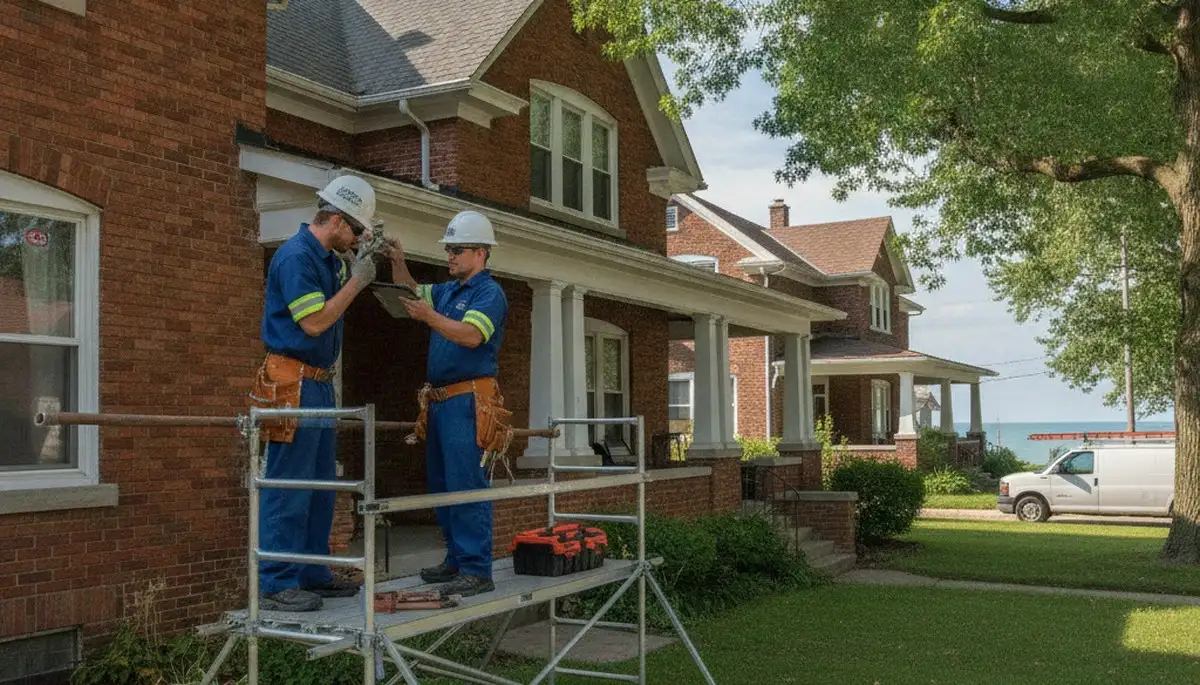 Milwaukee, WI plumber repairing a leak for a plumbing service call