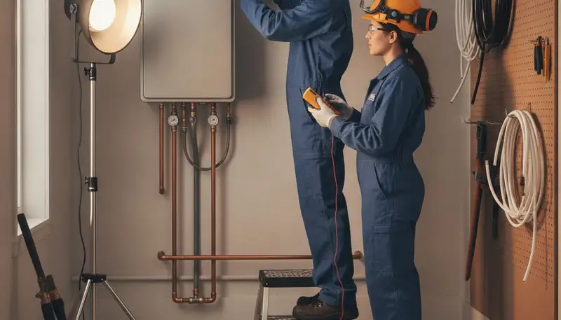 Tankless water heater service in Milwaukee, WI for efficient on-demand hot water installation